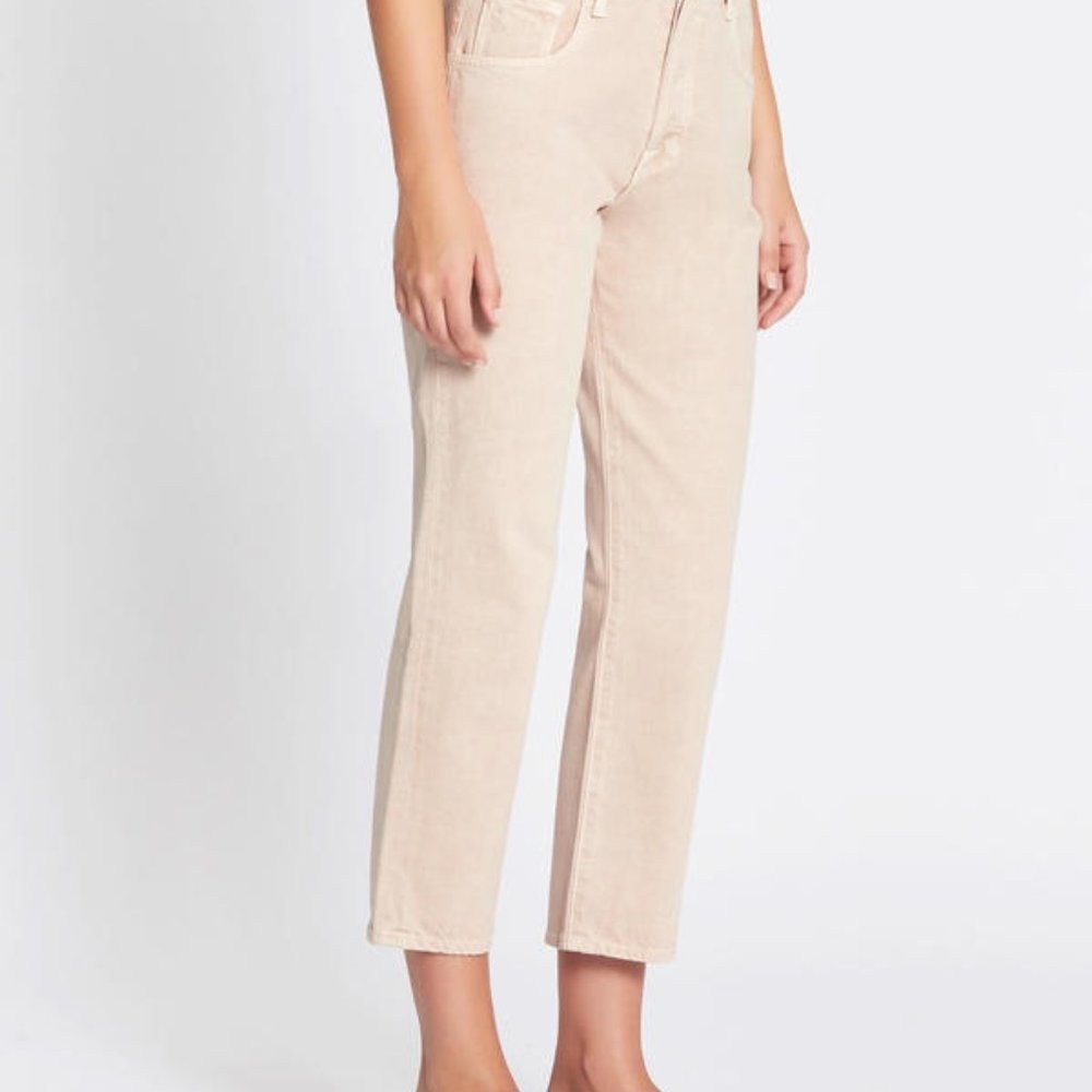 J  Brand Button Fly Wynne High-Rise Skinny Crop